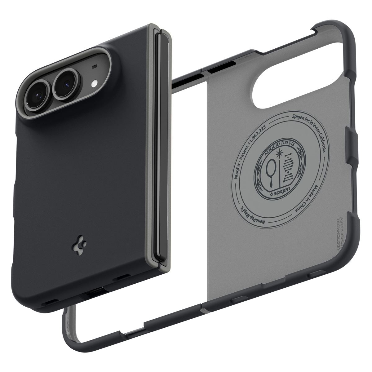 Spigen Nano Pop MagSafe, black sesame - iPhone Duo (13)