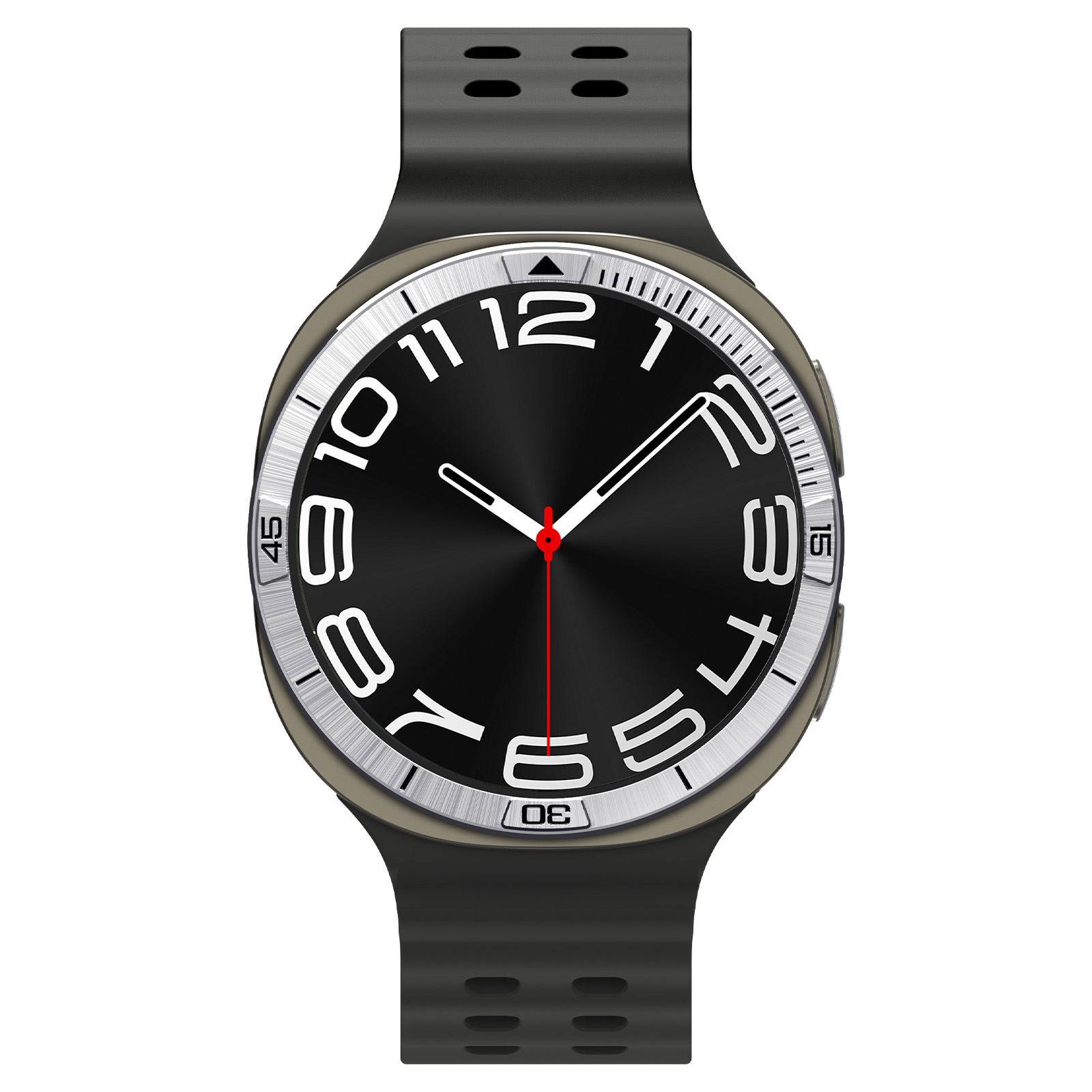Spigen Bezel Tune (Pilot), silver - Samsung Galaxy Watch 8 (44mm) (2)