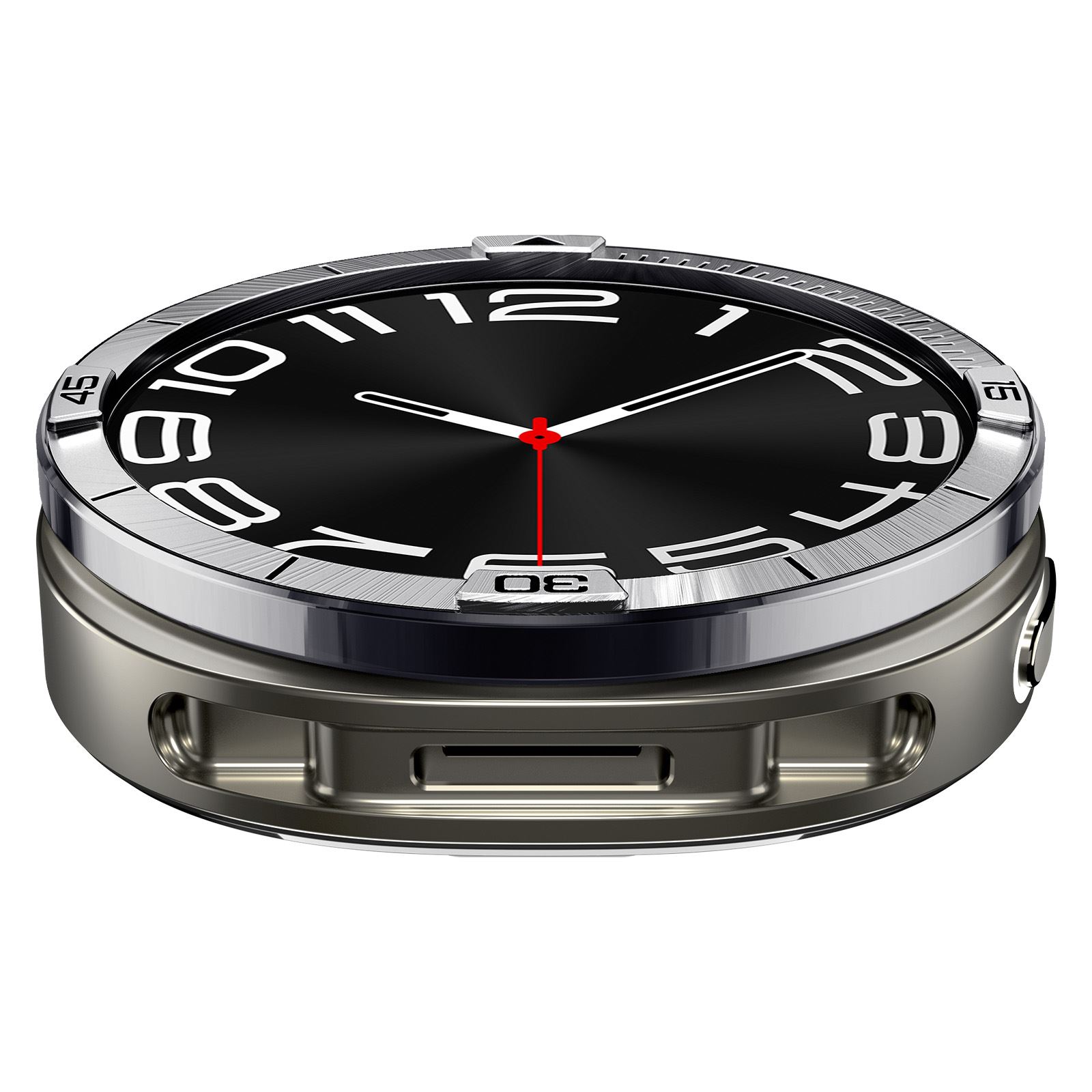 Spigen Bezel Tune (Pilot), silver - Samsung Galaxy Watch 8 (44mm) (7)