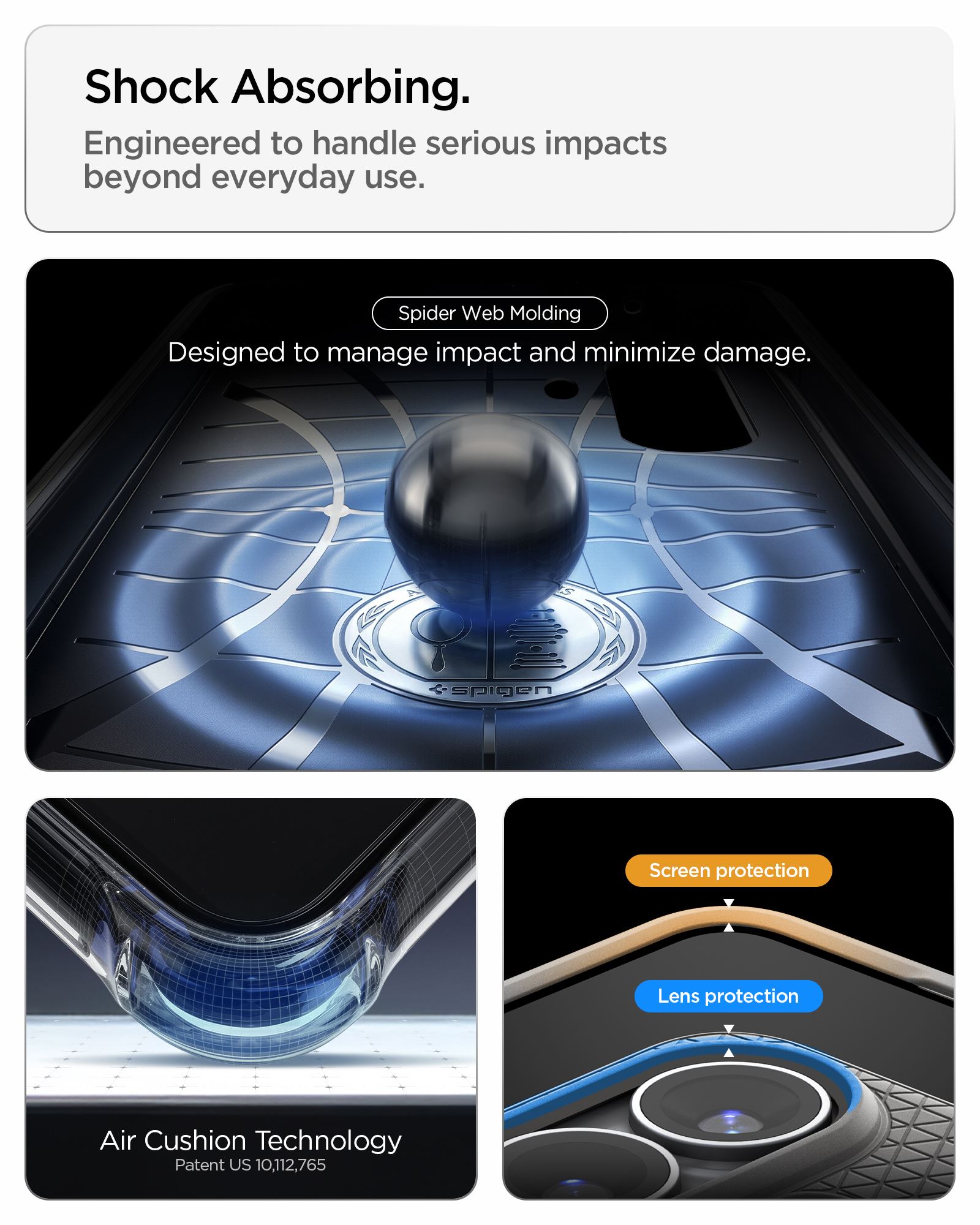 Spigen Liquid Air, marble gray - Samsung Galaxy S26+ (18)