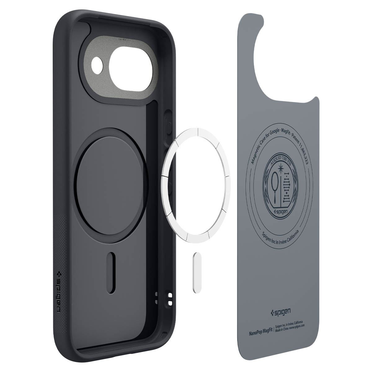 Spigen Nano Pop MagSafe, black sesame - Google Pixel 10a (7)