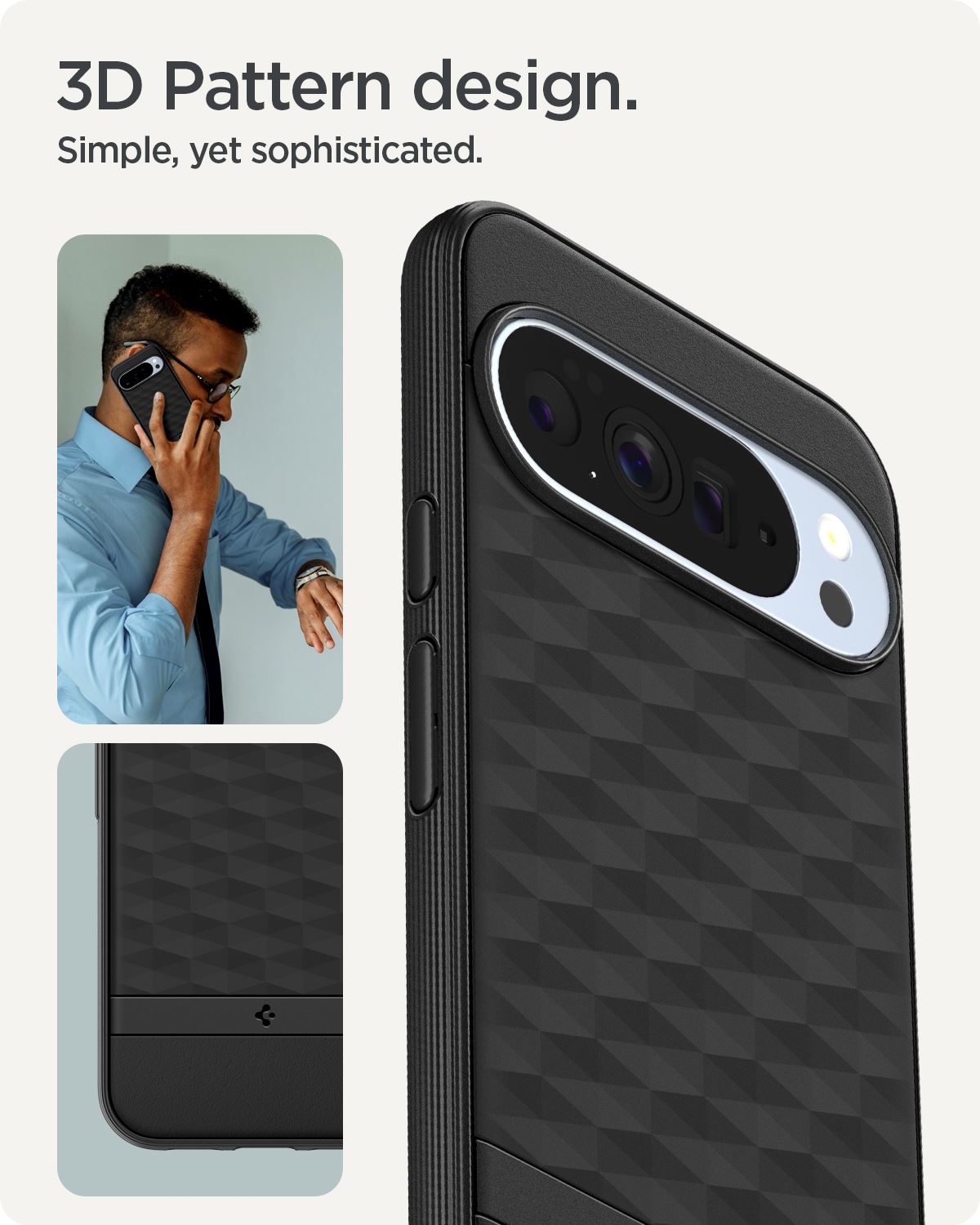 Spigen Parallax MagSafe, matte black - Google Pixel 10 Pro XL (12)