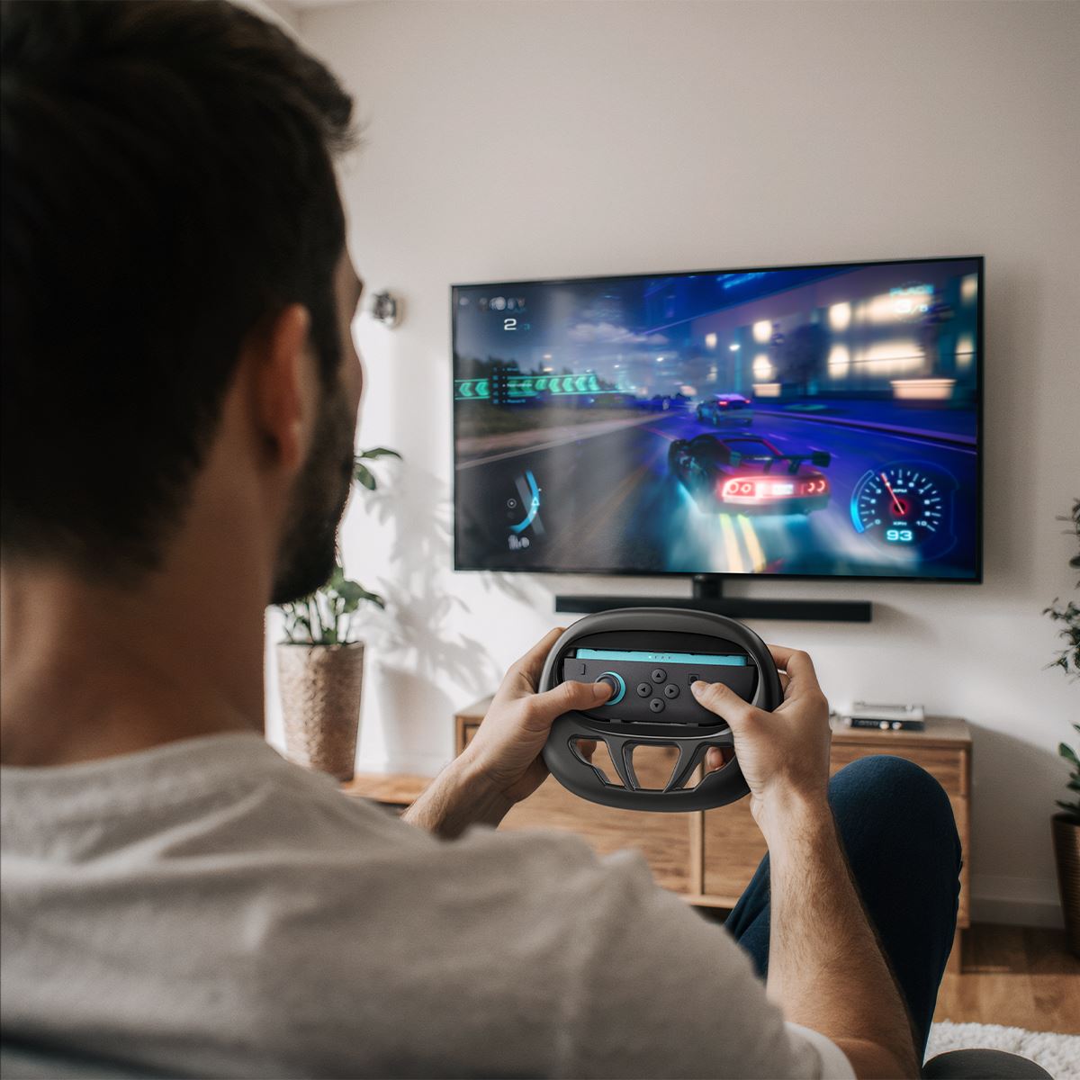 Spigen Joy-Con Handle NS101, black - Nintendo Switch 2 (14)