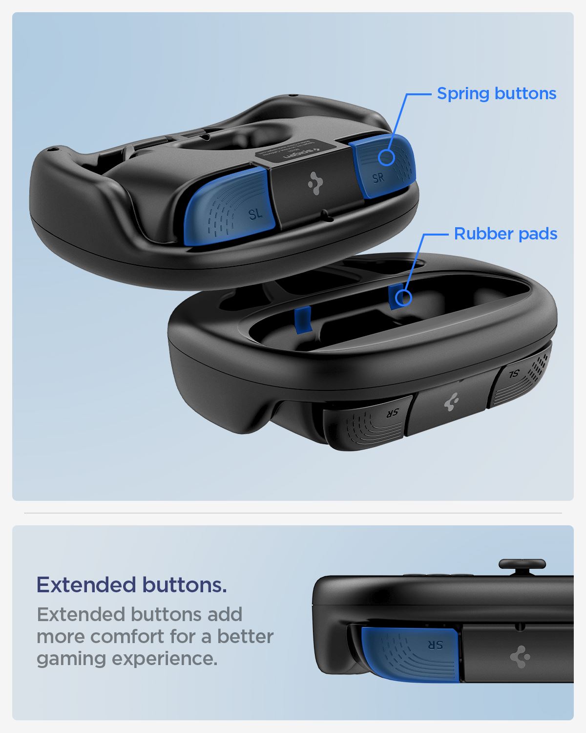 Spigen Joy-Con Handle NS101, black - Nintendo Switch 2 (18)