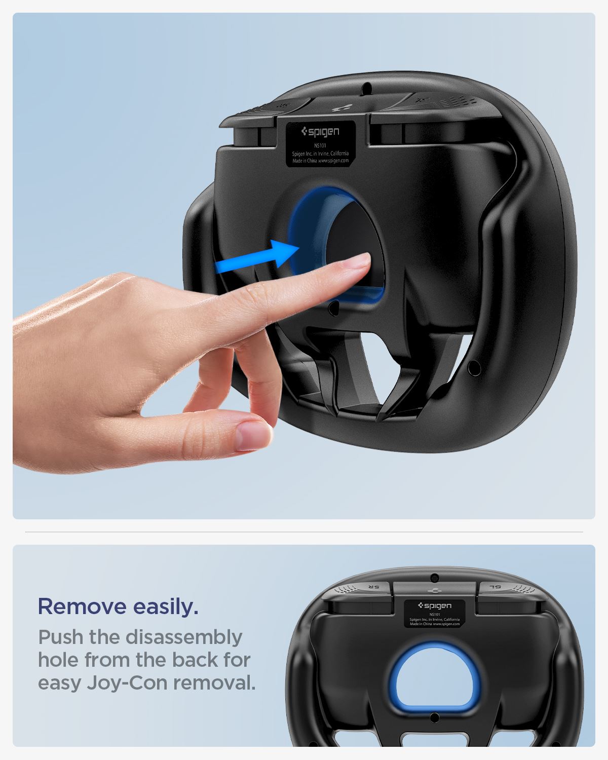 Spigen Joy-Con Handle NS101, black - Nintendo Switch 2 (20)