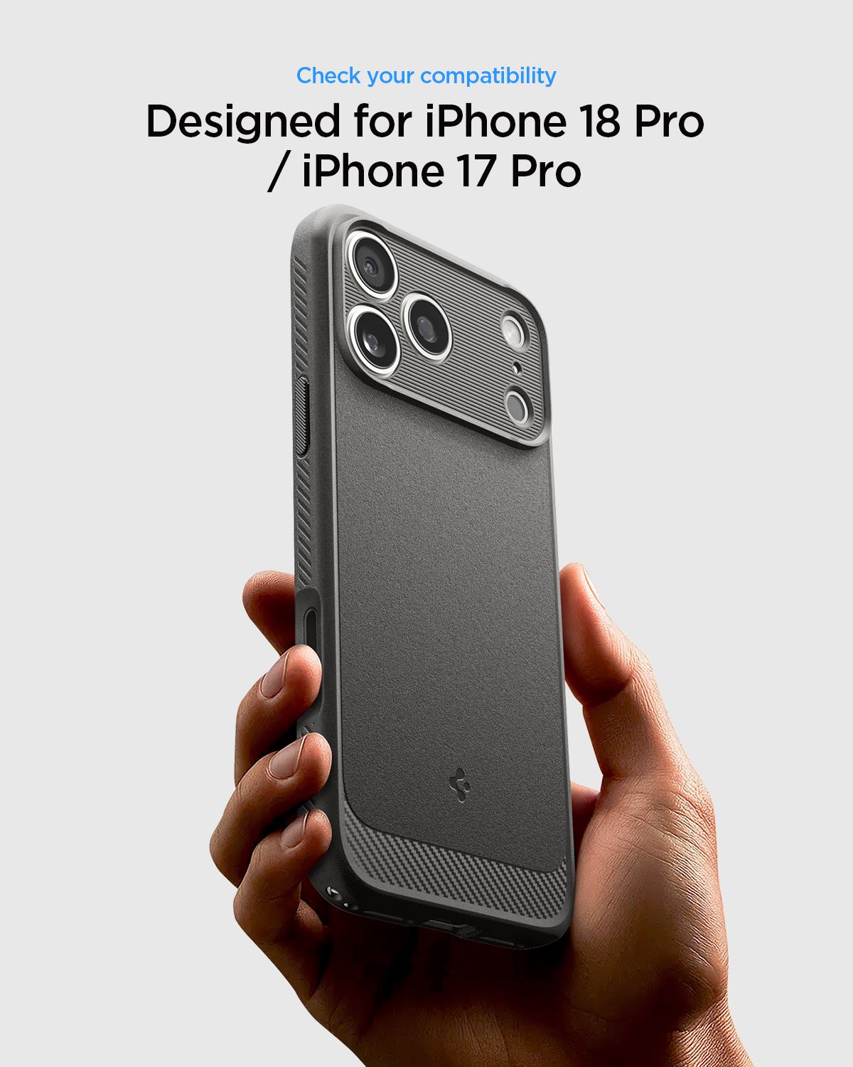 Spigen Rugged Armor MagSafe, gray - iPhone 18 Pro/17 Pro (16)