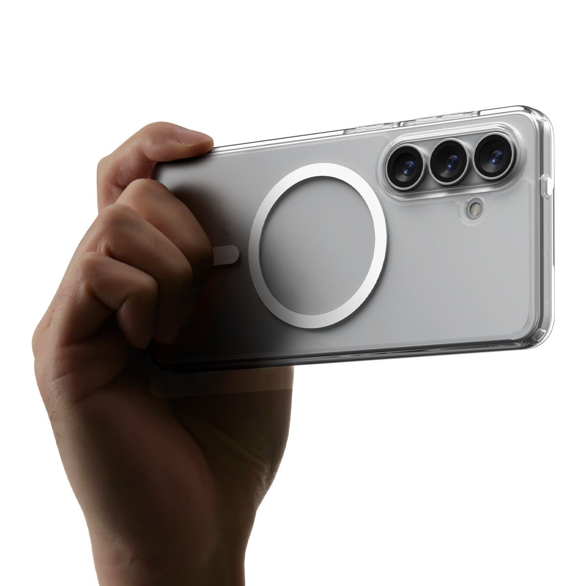 Spigen Ultra Hybrid MagSafe, clear white - Samsung Galaxy S26+ (12)