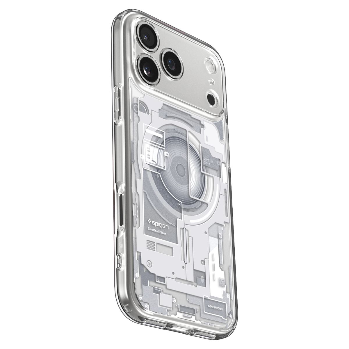 Spigen Ultra Hybrid MagSafe, zero one white - iPhone 18 Pro Max/17 Pro Max (12)