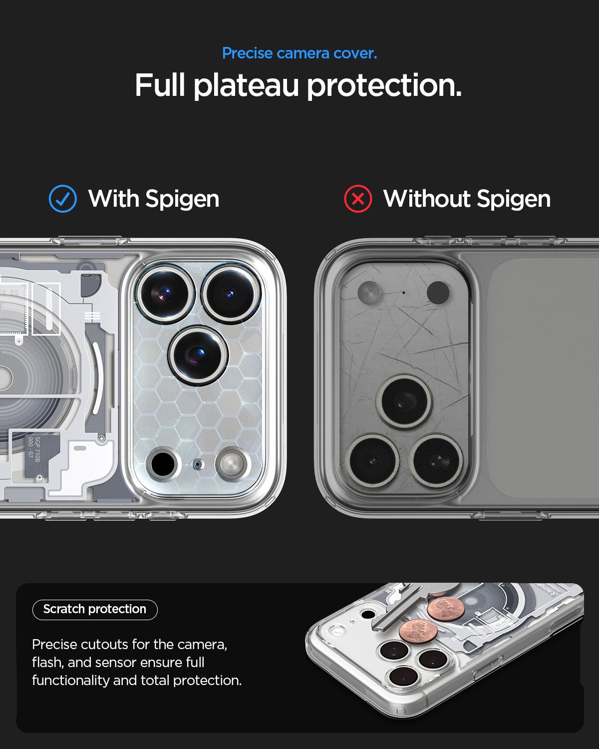 Spigen Ultra Hybrid MagSafe, zero one white - iPhone 18 Pro Max/17 Pro Max (16)