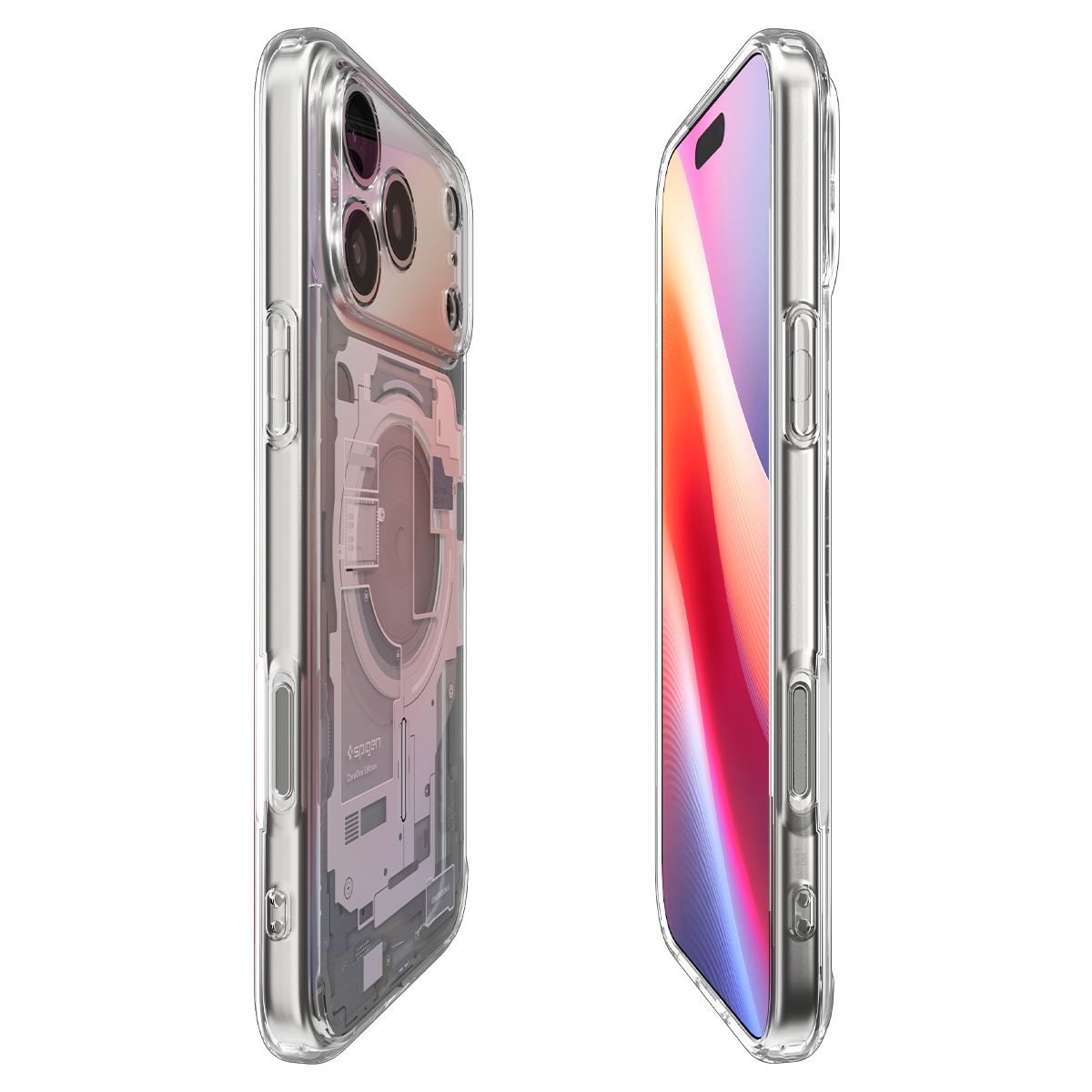 Spigen Ultra Hybrid MagSafe, zero one white - iPhone 18 Pro Max/17 Pro Max (8)
