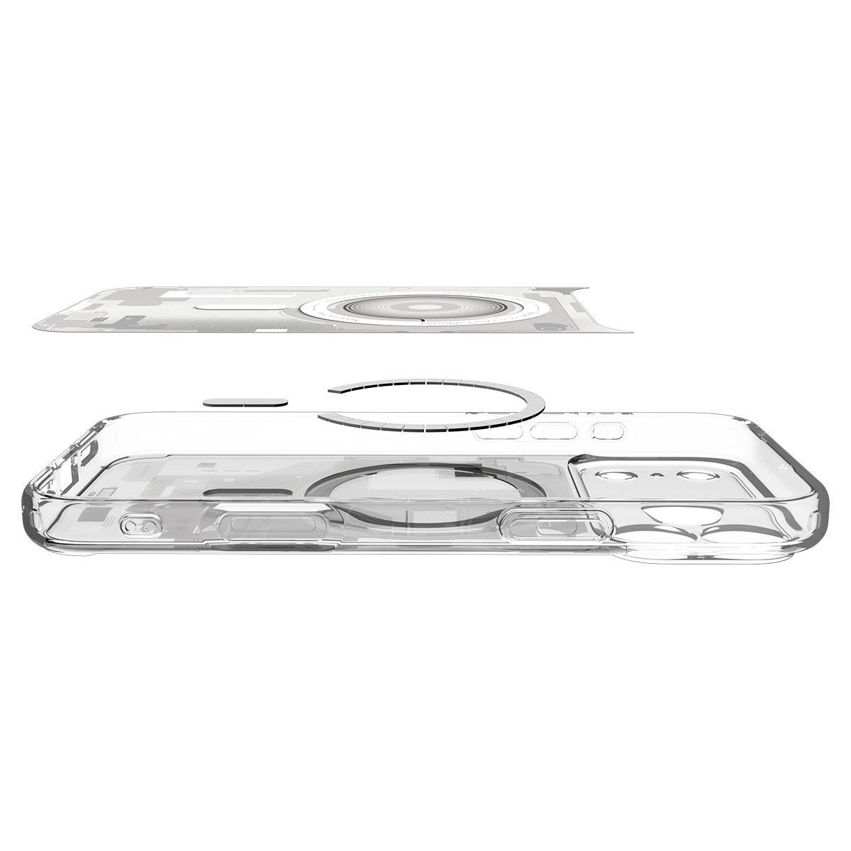 Spigen Ultra Hybrid MagSafe, zero one white - iPhone 18 Pro Max/17 Pro Max (9)