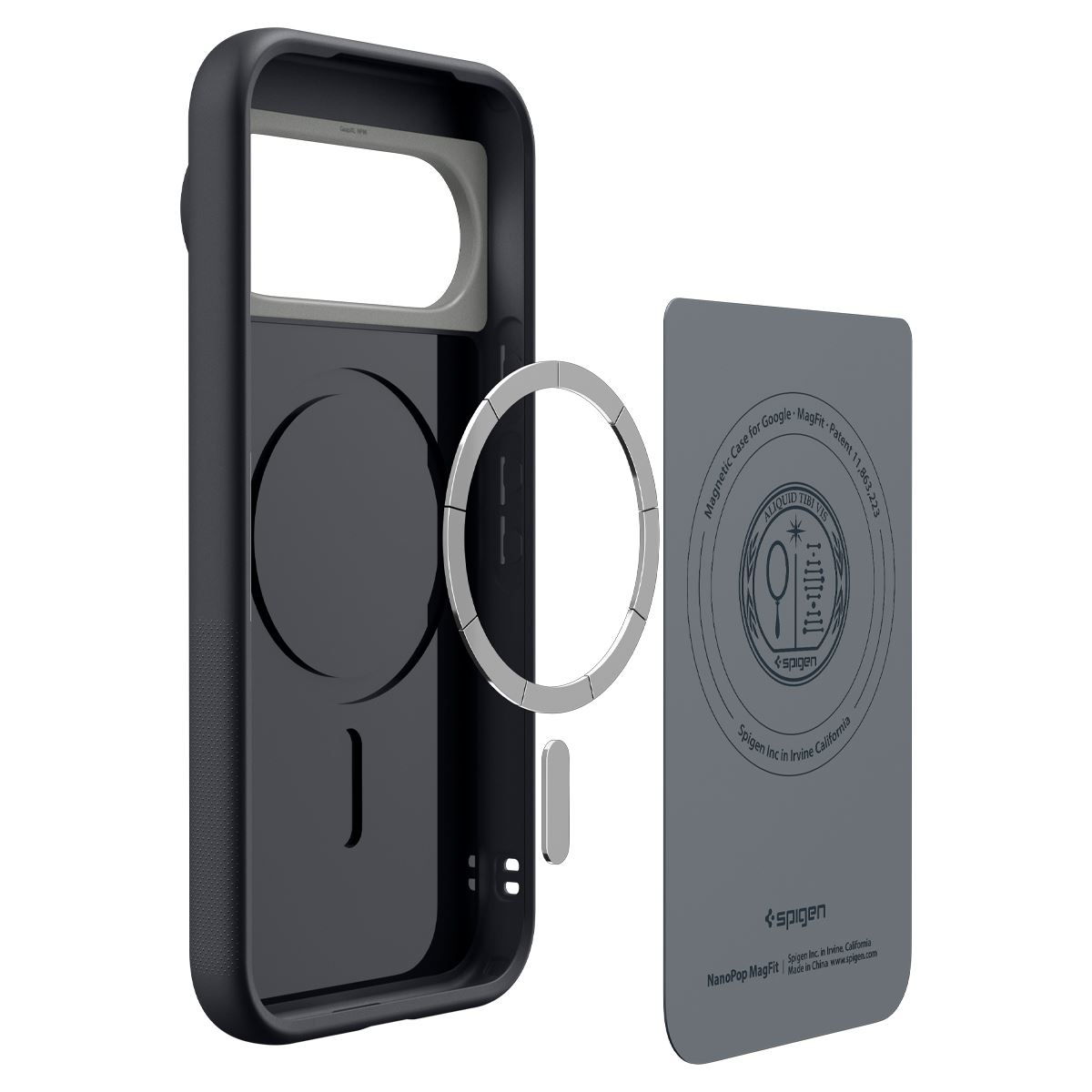 Spigen Nano Pop MagSafe, black sesame - Google Pixel 11 Pro XL (9)