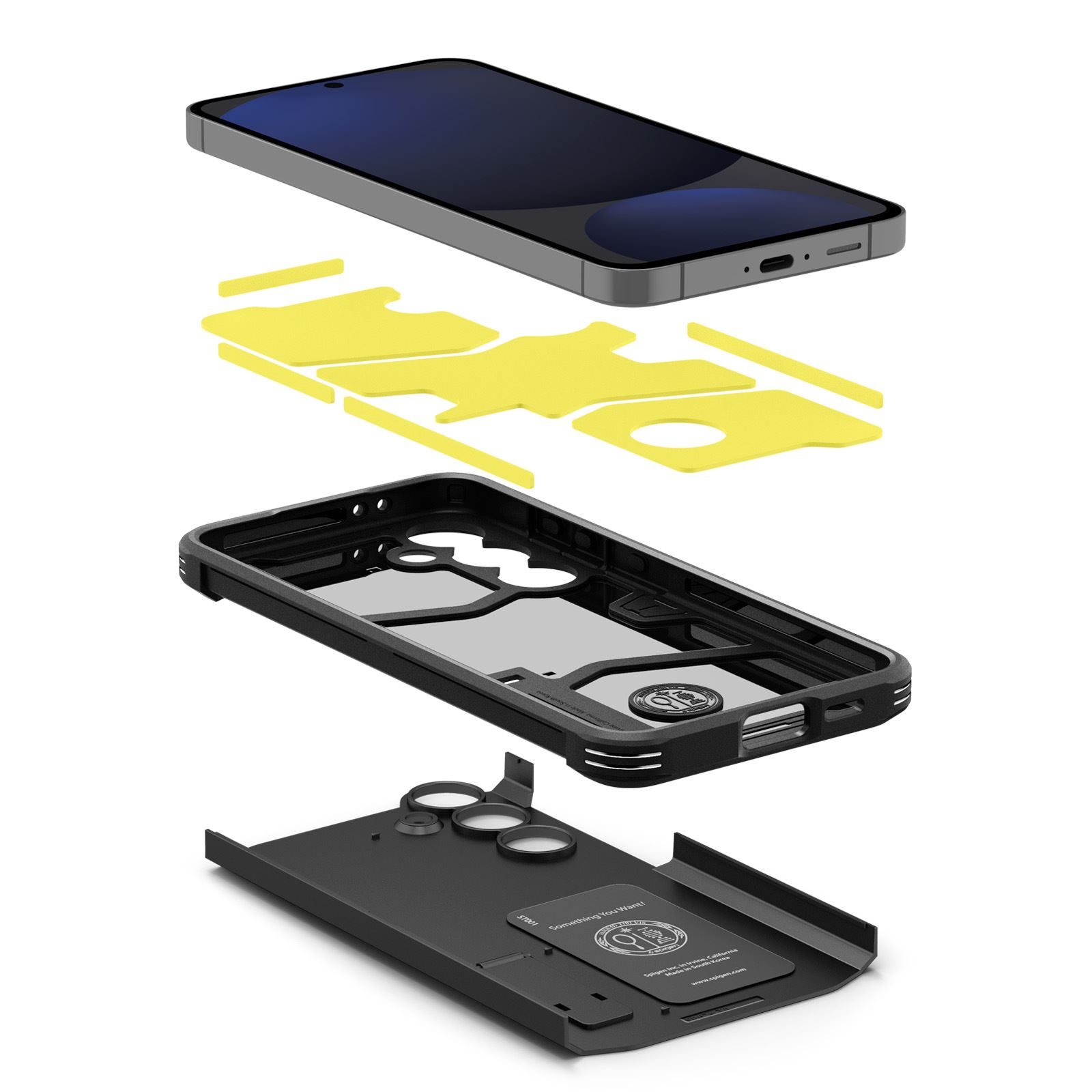 Spigen Tough Armor, black - Samsung Galaxy S24 FE (7)