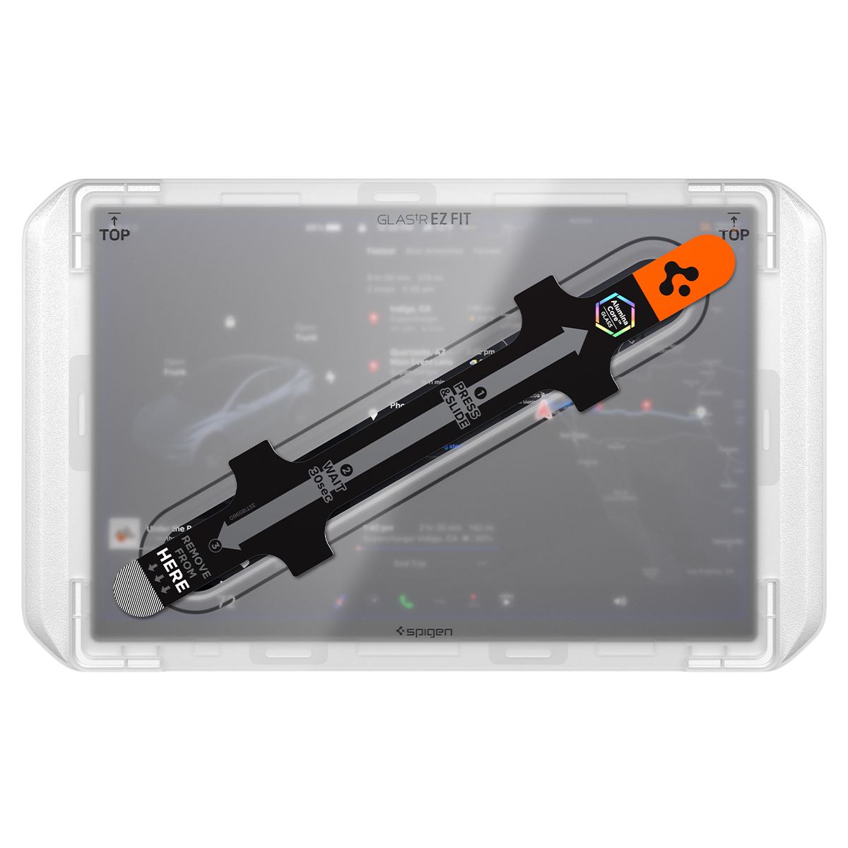 Spigen Tesla EZ Fit Clear, transparent - Tesla Model Y L 2026 (3)