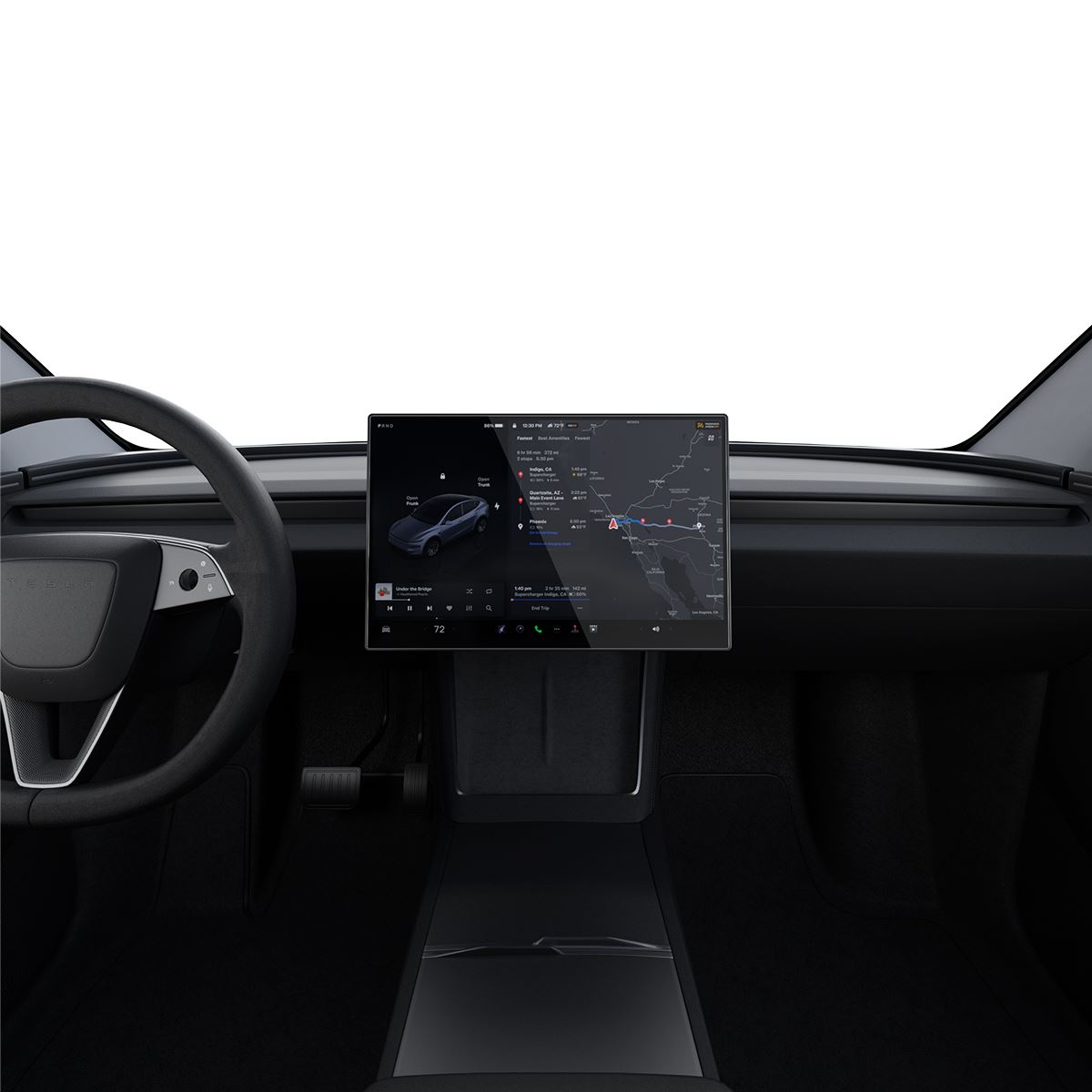 Spigen Tesla EZ Fit Clear, transparent - Tesla Model Y L 2026 (9)