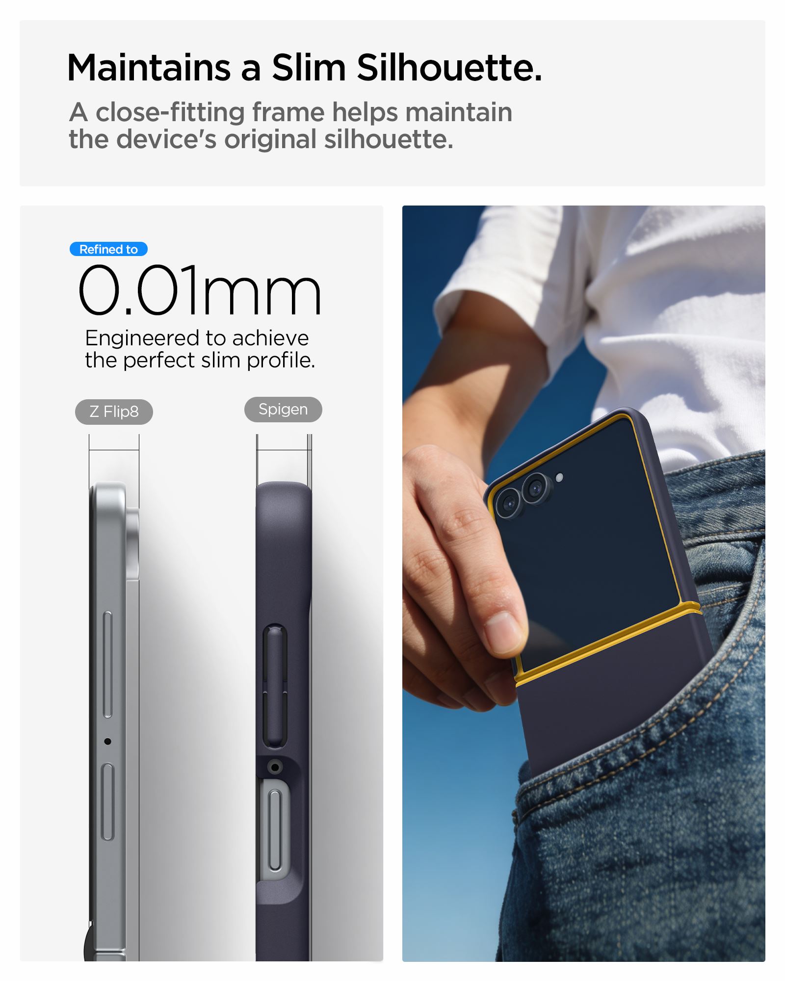 Spigen Nano Pop MagSafe, blueberry navy - Samsung Galaxy Z Flip8 (24)