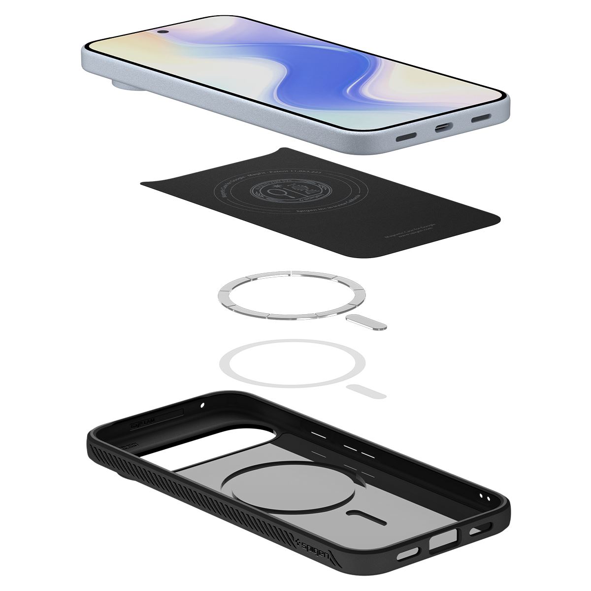 Spigen Liquid Air MagSafe, matte black - Google Pixel 10 Pro XL (9)
