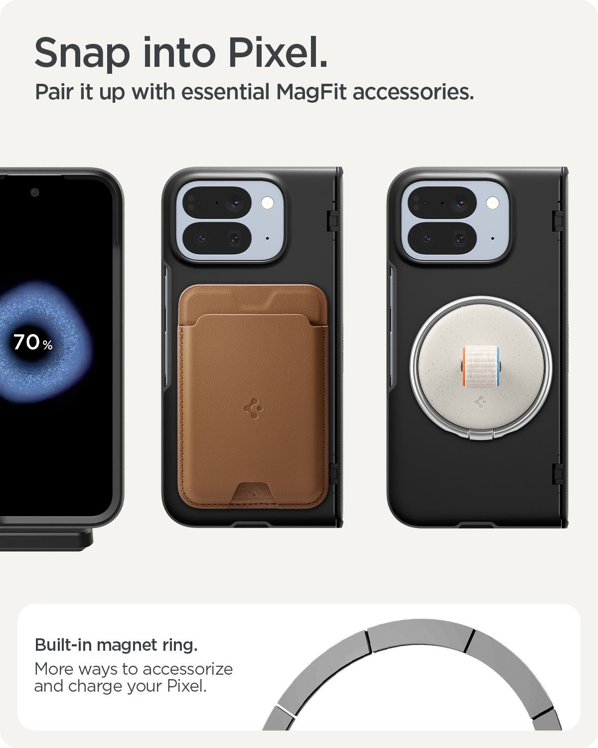 Spigen Slim Armor Pro MagSafe, black - Google Pixel 10 Pro Fold (8)