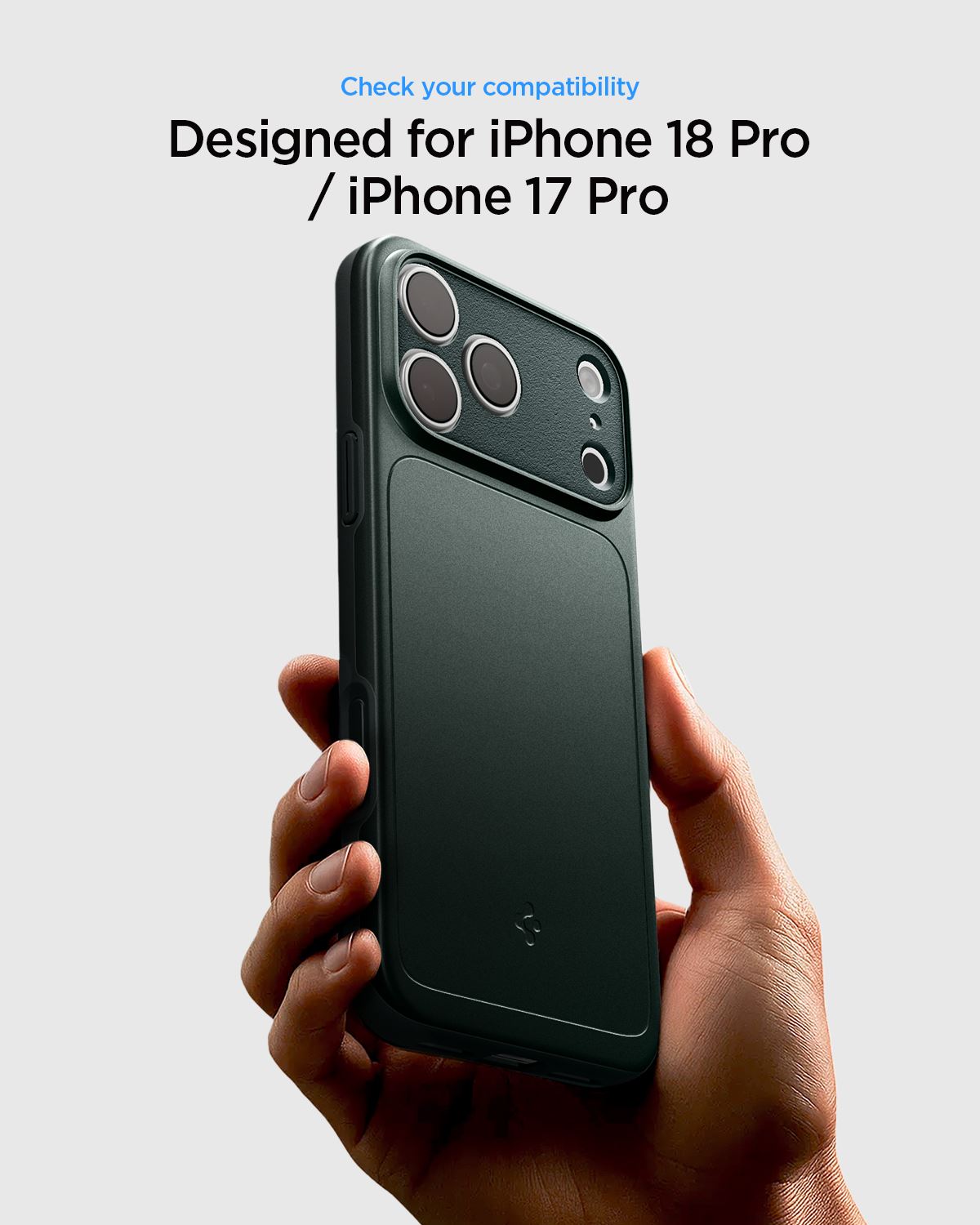 Spigen Thin Fit MagSafe, abyss green - iPhone 18 Pro/17 Pro (20)