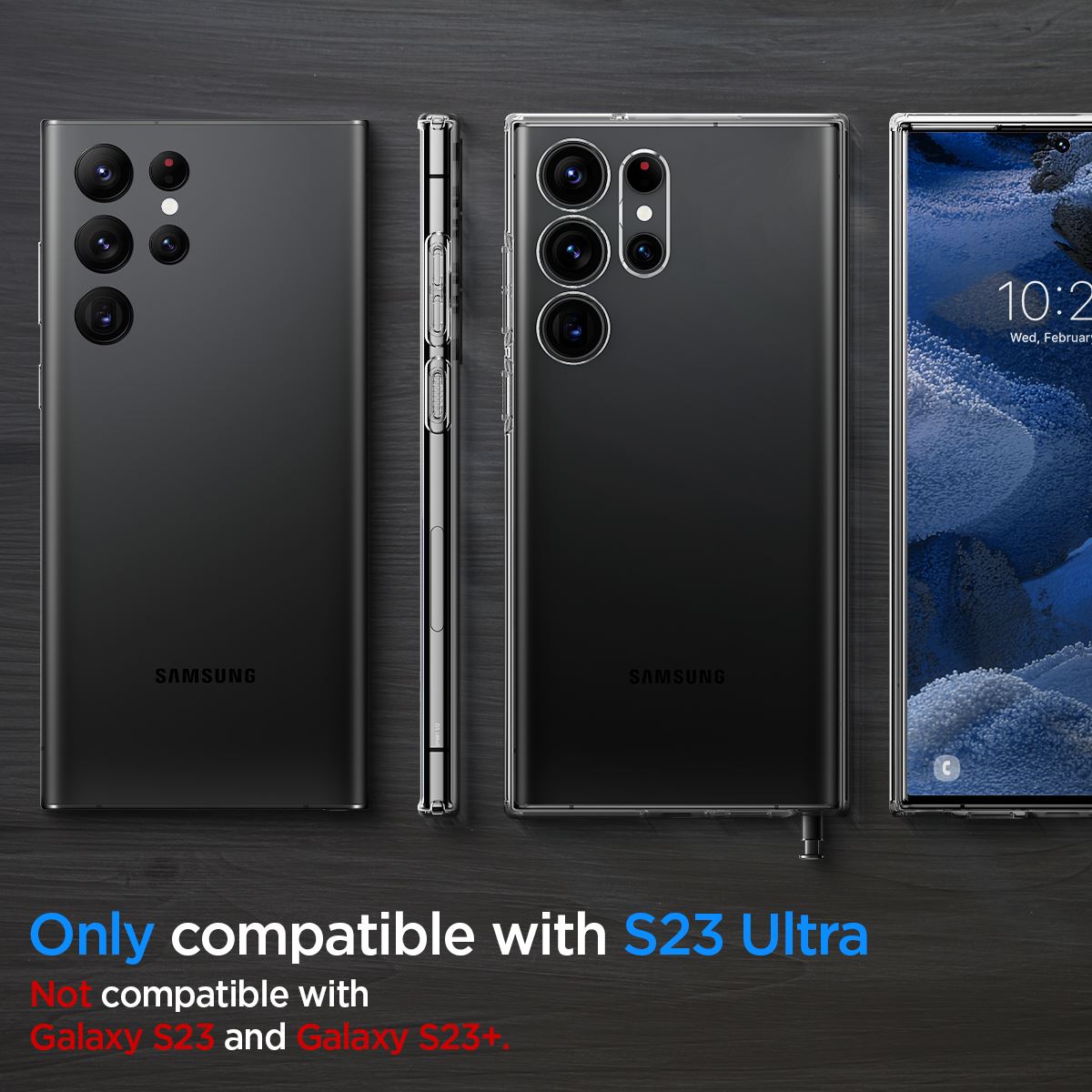 Spigen Liquid Crystal, clear - Samsung Galaxy S23 Ultra (13)